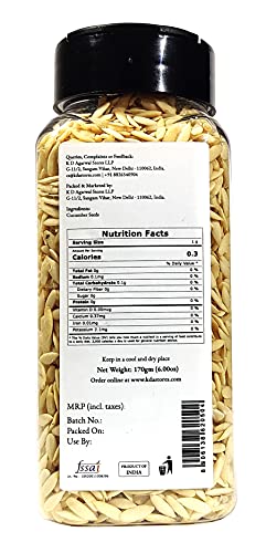 KDA Raw Cucumber Seeds | Unsalted | Ready to Eat | Superfood, 170g