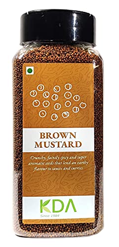 KDA Brown Mustard Seeds (Rai), 200g
