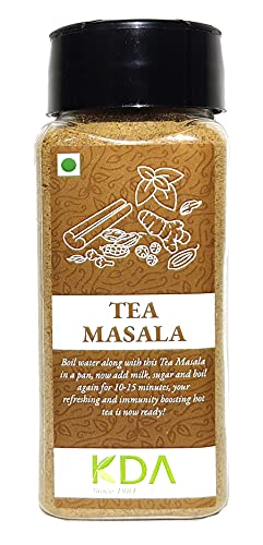 KDA Tea Masala Powder | Chai Masala | Refreshing & Immunity Boosting | Authentic Spice Mix, 60g