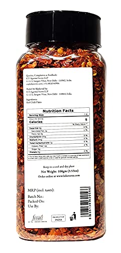 KDA Dried Red Chilli Flakes
