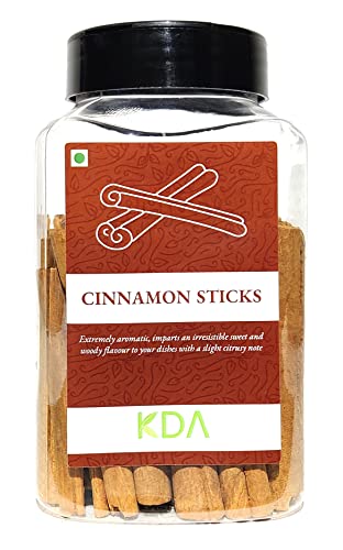 KDA Cinnamon Sticks (Whole Dalchini), 150g