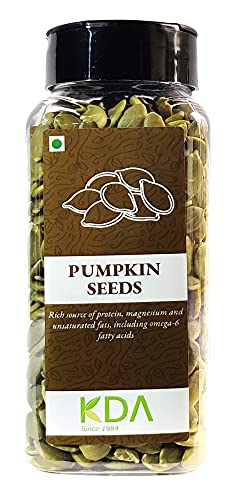 KDA Raw Pumpkin Seeds | Unsalted | Ready to Eat | Superfood, 180g