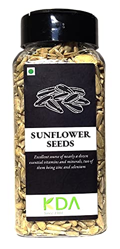 KDA Raw Sunflower Seeds | Unsalted | Ready to Eat | Superfood, 150g
