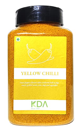 KDA Yellow Chilli Powder | Yellow Pepper (Peeli Mirch), 300g