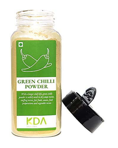KDA Green Chilli Powder (Hari Mirch Powder) | Green Pepper, 100g