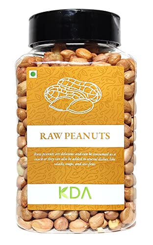 KDA Raw Peanuts | Groundnuts | Unpolished, 400g