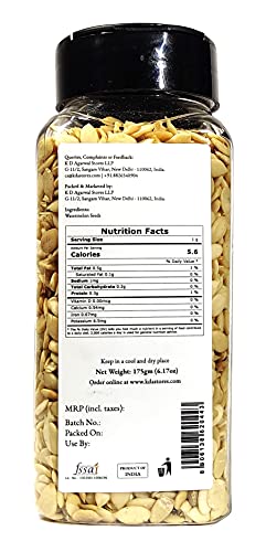 KDA Raw Watermelon Seeds | Unsalted | Ready to Eat | Superfood, 175g