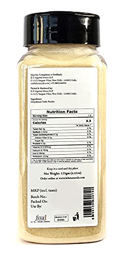 KDA Dehydrated Garlic Powder, 125g