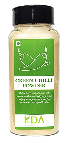 KDA Green Chilli Powder (Hari Mirch Powder) | Green Pepper, 100g