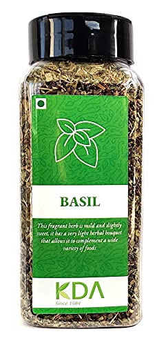 KDA Dried Basil Flakes | Dried Basil Leaves