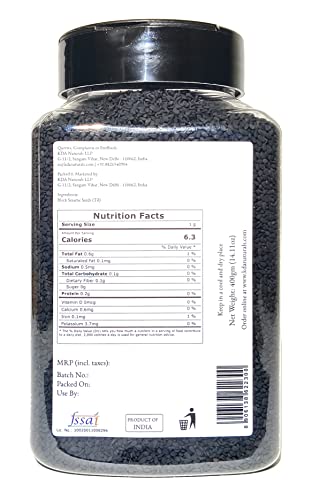 KDA Black Sesame Seeds (Kala Til), 400g