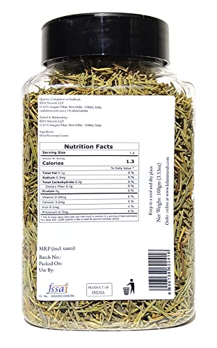 KDA Dried Rosemary Herb, 100g
