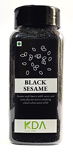 KDA Black Sesame Seeds (Kala Til), 150g