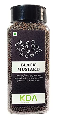 KDA Black Mustard Seeds (Kali Sarson), 200g