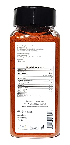 KDA Paprika Powder | Sweet Paprika, 150g