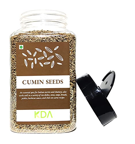 KDA Whole Cumin Seeds (Sabut Jeera), 300g