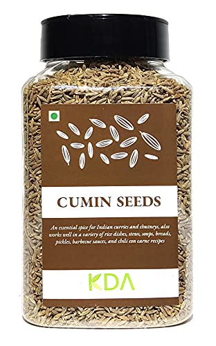 KDA Whole Cumin Seeds (Sabut Jeera), 300g