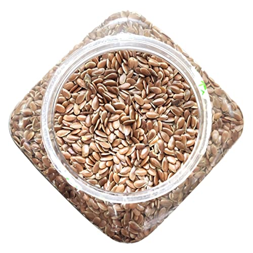 KDA Raw Flax Seeds (Alsi) | Unsalted | Superfood, 450g