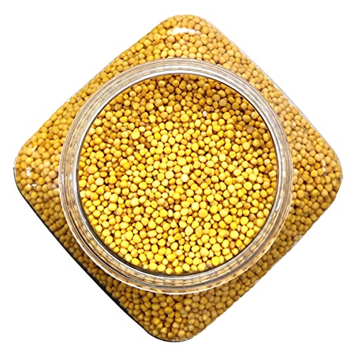 KDA Yellow Mustard Seeds (Peeli Sarson), 500g