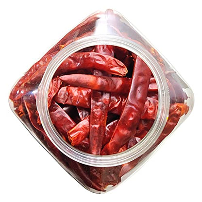 KDA Dried & Stemless Red Chilli Sticks (Sabut Lal Mirch), 100g