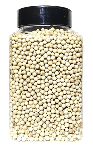 KDA White Peppercorns (White Pepper / Safed Mirch), 400g