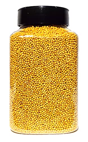 KDA Yellow Mustard Seeds (Peeli Sarson), 500g