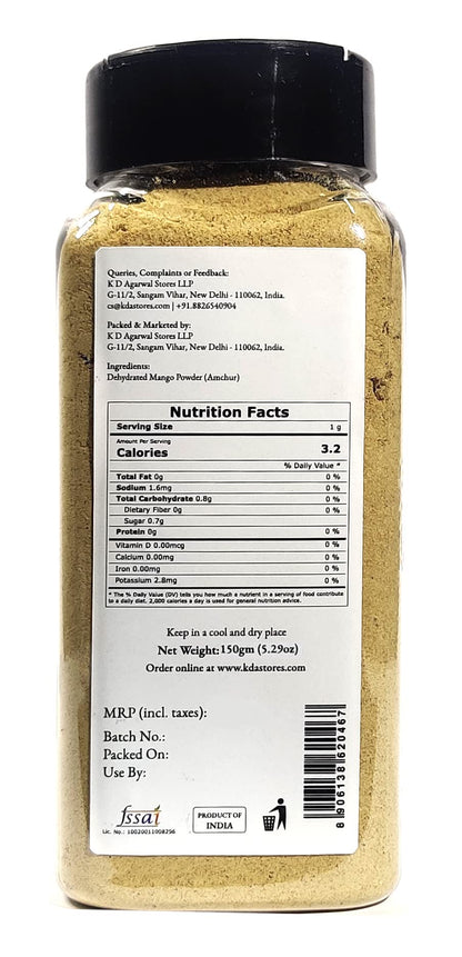 KDA Dried Mango Powder (Amchur), 150g