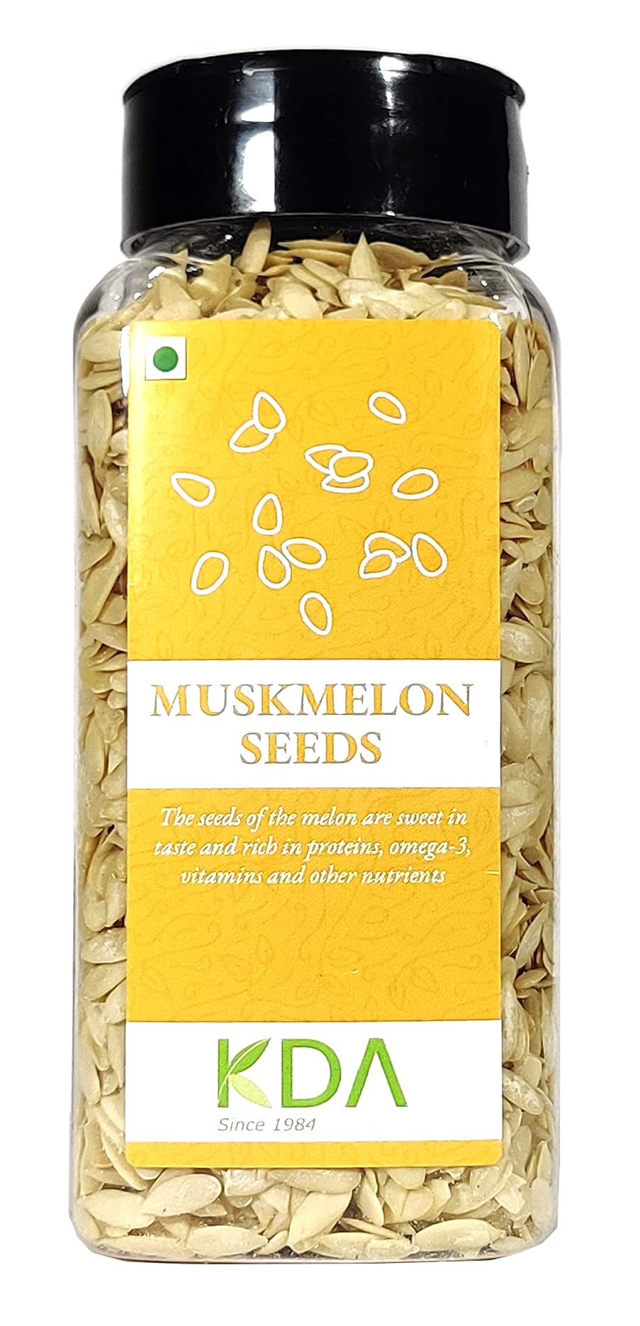 KDA Raw Muskmelon Seeds | Unsalted | Ready to Eat | Superfood, 150g