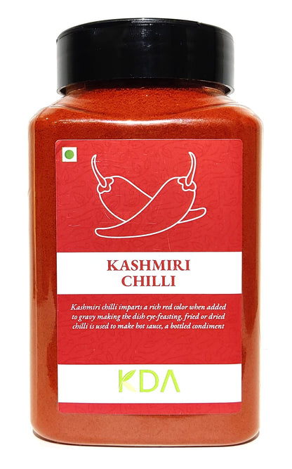 KDA Red Kashmiri Chilli Powder (Lal Kashmiri Mirch), 300g